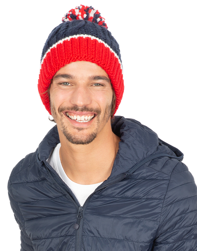 Bonnet en maille tricot