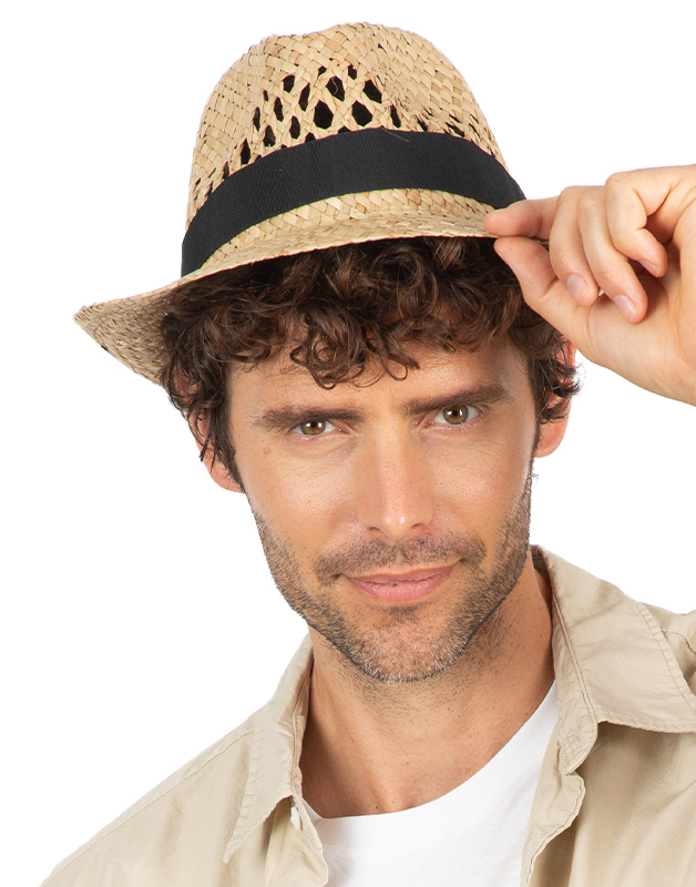 Chapeau Panama tréssé