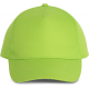 Casquette polyester - 5 P