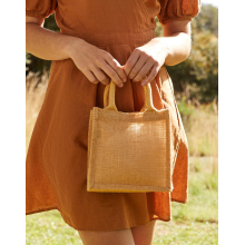 Petit Sac Cadeau Jute