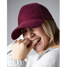 Suede Snapback Trucker