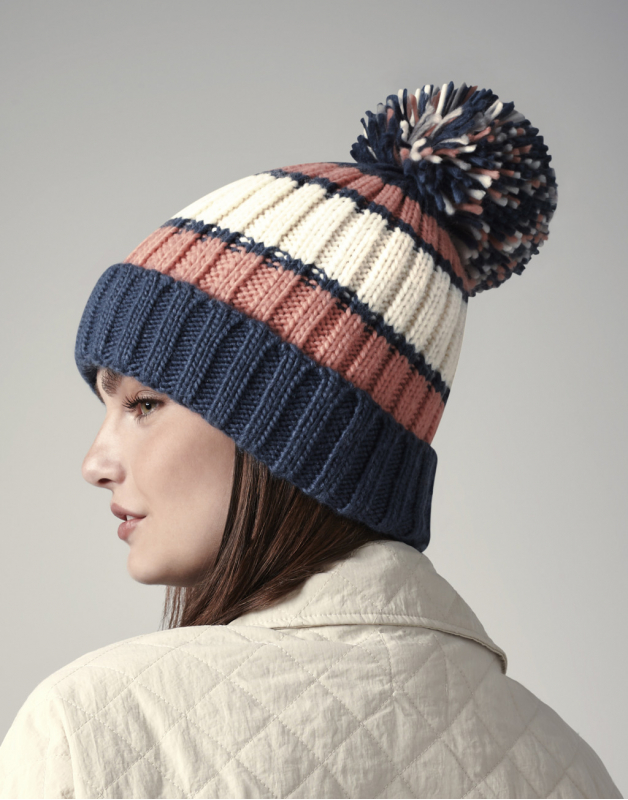 Hygge Striped Beanie