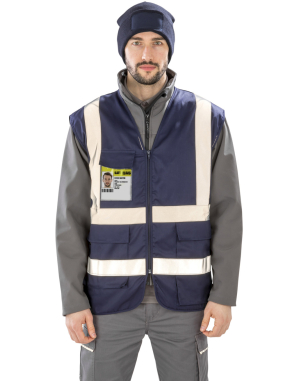 Heavy Duty Polycotton Security Vest