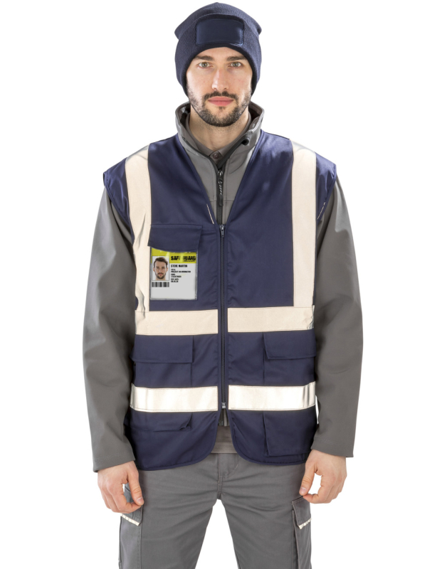 Heavy Duty Polycotton Security Vest