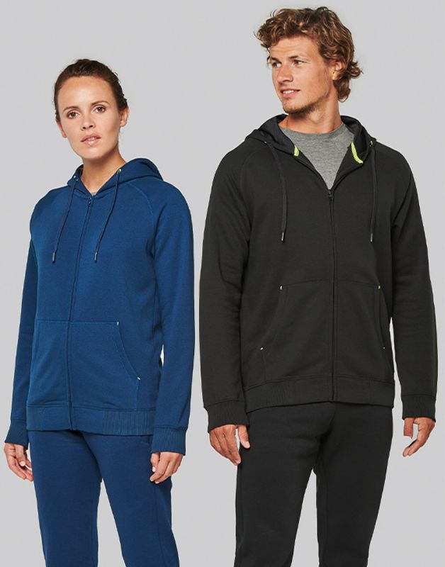 VESTE ZIPPÉE À UNISEXE