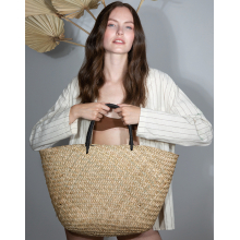 PANIER SHOPPING PAILLE