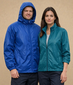 Catalogue vestes coupe-vent vierges pour homme et femme