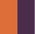 KI0374-Orange Zest / Plum Purple