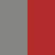 PA369-Grey Heather / Sporty Red