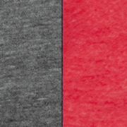 Grey Heather / Sporty Red Heather