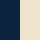 Navy Blue|Cream