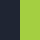 Navy|Neon Green