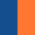 Royal Blue|Neon Orange