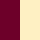 Burgundy|Off White