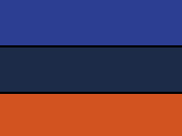 388-Royal/Navy/Orange